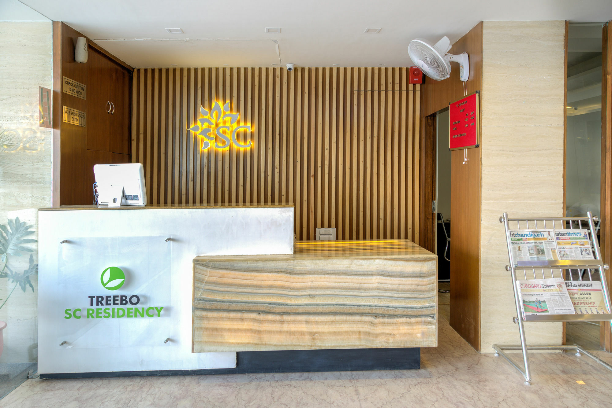 Treebo Tryst Sc Residency Zirakpur Hotel Panchkula Exterior photo